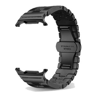 Samsung Galaxy Watch Ultra2/Watch Ultra 47mm Klockarmband Metall – Svart