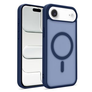 iPhone Air MagSafe Kuori Iskunkestävä - Tummansininen