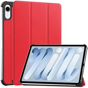 iPad Mini (2026) Tri-fold kotelo PU-nahkaa - Punainen