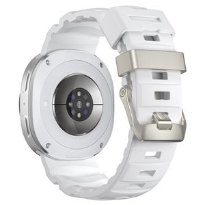 Samsung Galaxy Watch8 44mm osv. Urrem, Silikone - Hvid