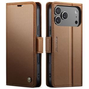 CASEME iPhone 17 Pro Max Etui med Kortspor - Brun