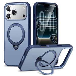 iPhone 18 Pro Max/17 Pro Max MagSafe Skal med Stativ - Blå