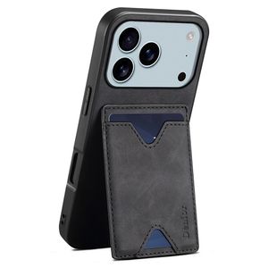 DENIOR iPhone 17 Pro Max Case with Stand - Black