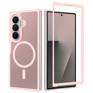 Samsung Galaxy Z Fold8 Ultra MagSafe cover med akrylbagside - Lyserød