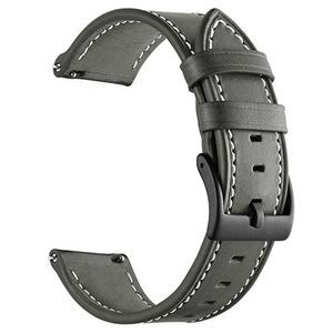 Garmin Forerunner 265 etc. Klockarmband i Läder - Grå