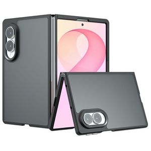 Samsung Galaxy Z Fold8 Mat Cover - Gennemsigtig sort