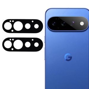 Google Pixel 11 Pro 2-pakning Linsebeskytter Herdet Glass - Svart