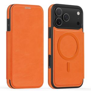 iPhone 18 Pro Max/17 Pro Max MagSafe Lompakkokotelo - Oranssi