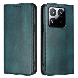 Xiaomi 15T Wallet Cover with RFID Blocking - Dark Green