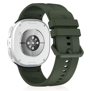 Samsung Galaxy Watch9/14 silikon klokkerem med hurtigfeste S - Grønn