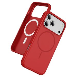 iPhone 18 Pro/17 Pro MagSafe Deksel - Rød