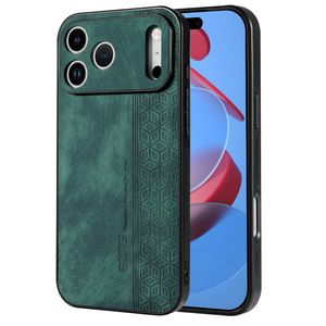 iPhone 18 Pro/iPhone 17 Pro Skal i PU-läder - Grön
