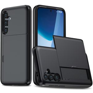 Samsung Galaxy S25 FE Skal med Kortfack - Svart