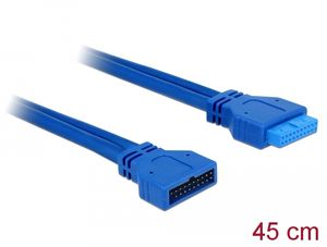 Delock USB 3.0 jatkokaapeli, uros-naaras, naarasliitin