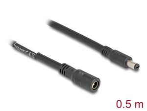 Delock DC-förlängningskabel 5,5 x 2,1 mm hane till hona