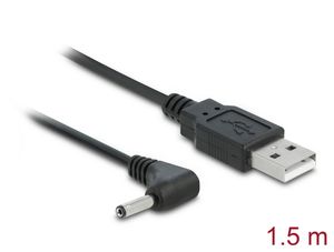 Delock Kabel USB-ström till DC 3,5 x 1,35 mm hane 90° 1,5 m