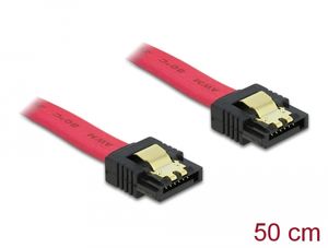 Delock SATA 3 Gb/s kabel 50 cm – rød