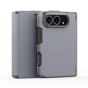DUX DUCIS iPhone Duo Kotelo korttitaskulla - Harmaa