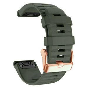 Garmin Fenix ​​​​7S/6S/5S/Instinct 2S etc. Silicone Watch Strap - Green