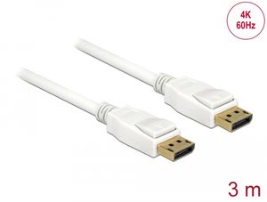 Delock DisplayPort 1.2-kabel hane till DisplayPort-hane 4K 3m