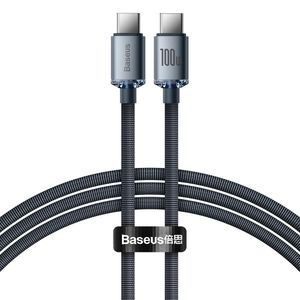 Baseus CAJY000601 USB-C til USB-C PD kabel 100W 1,2m sort