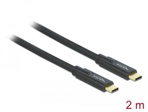 Delock USB 5 Gbps USB-C til USB-C, 2m PD 5A E-markør
