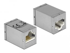 Delock-sovitin RJ45 naaras - naaras Cat.6 STP