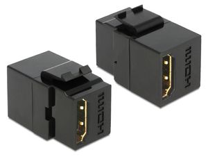 Delock Keystone-modul HDMI hona till HDMI hona – svart
