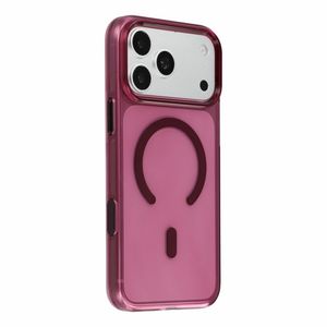 JAUCASE iPhone 18 Pro Max/17 Pro Max MagSafe Kuori - Läpinäkyvä/Violetti