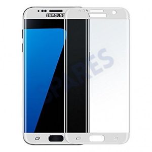 S7 Edge Tempered Asahi White Glass 0.33mm BULK