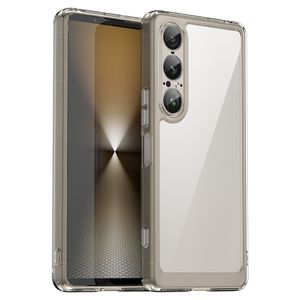 Sony Xperia 1 VII Akryl Skal - Transparent Grå
