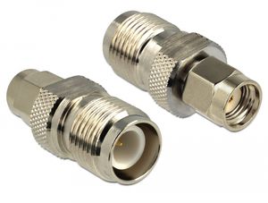 Delock-sovitin RP-SMA uros - RP-TNC naaras