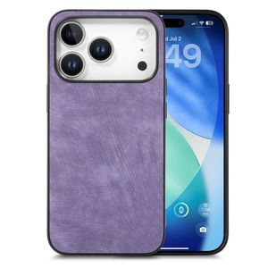 iPhone 18 Pro Max/17 Pro Max Skal i PU-läder - Lila