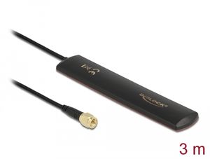 Delock LTE-antenni SMA 3 dBi, monisuuntainen - musta