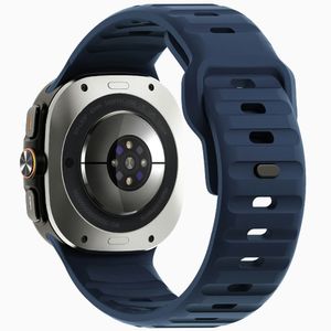 Samsung Galaxy Watch Ultra 47mm Urrem Silikone Sport – Blå