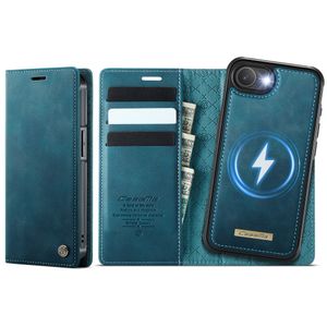 CASEME iPhone 16e Cover C49 MagSafe Detachable Wallet RFID Blocking – Green