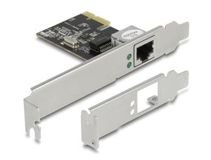 Delock PCI Express x1 -verkkokortti Gigabit LAN 1x RJ45 RTL8111 – musta