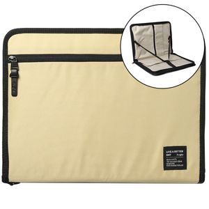 Ringke Smart Zip Pouch for a laptop up to 13" with a stand - beige