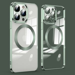 iPhone 12 Pro Max TPU Cover med MagSafe - Grøn