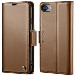 CASEME iPhone 6/6s/7/8/SE 2020/2022 Etui med Kortplads - Brun