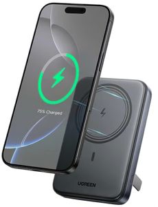 UGREEN PB562 magneettinen virtalähde 10 000 mAh – 20 W, musta