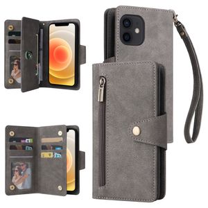 iPhone 12 Mini Cover with Stand - Grey