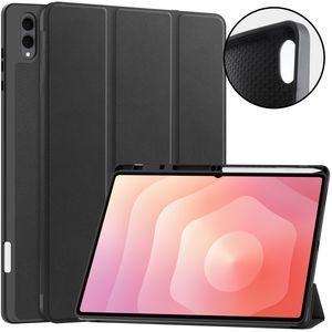 Samsung Galaxy Tab S12 Ultra/S11 Ultra Tri-fold stativfodral - Svart