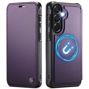 CASEME 053  Samsung Galaxy A17/A16/A26 Lompakkokotelo MagSafe RFID-estävä - Violetti