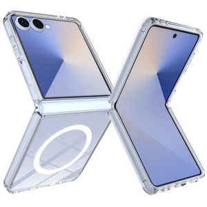 Samsung Galaxy Z Flip8 MagSafe Kuori Akryylitausta - Läpinäkyvä
