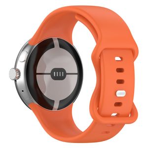 Google Pixel Watch 3 41 mm Kellonranneke, Silikoni - oranssi
