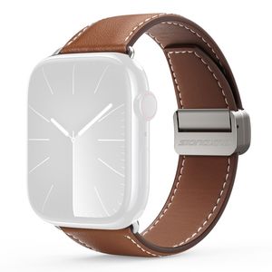 DUX DUCIS YA Series Apple Watch 38/40/41/42mm Urrem i ægte læder - Brun