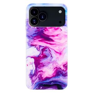 iPhone 18 Pro/17 Pro Skal Marmormönster TPU - Lila