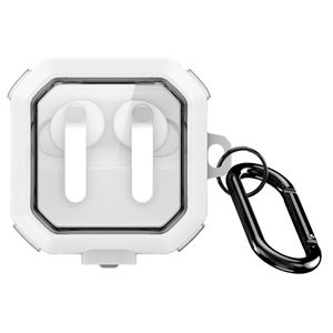 DUX DUCIS Samsung Galaxy Buds4/Buds4 Pro Kuori Metellikoukulla - Valkoinen