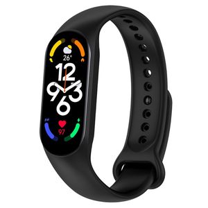 Xiaomi Mi Band 7/6/5 TPU-kellonranneke - Musta